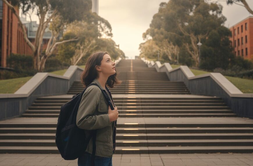 Helping a Student Complete Her Final Subject Against the Odds